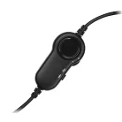 Logitech 981-000589, Vezetékes, Iroda/telefonos ügyfélközpont, 20 - 20000 Hz, 80 g, Headset, Fekete