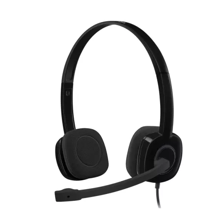 Logitech 981-000589, Vezetékes, Iroda/telefonos ügyfélközpont, 20 - 20000 Hz, 80 g, Headset, Fekete