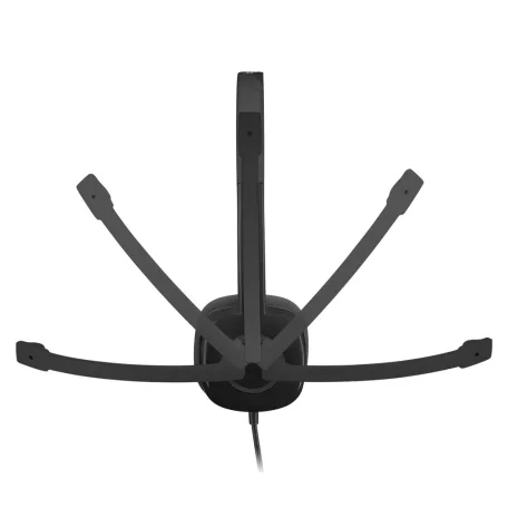 Logitech 981-000589, Vezetékes, Iroda/telefonos ügyfélközpont, 20 - 20000 Hz, 80 g, Headset, Fekete