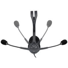   Logitech 981-000593, Vezetékes, Iroda/telefonos ügyfélközpont, 20 - 20000 Hz, 74 g, Headset, Fekete