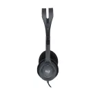 Logitech 981-000593, Vezetékes, Iroda/telefonos ügyfélközpont, 20 - 20000 Hz, 74 g, Headset, Fekete