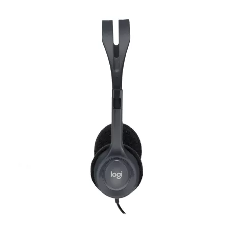 Logitech 981-000593, Vezetékes, Iroda/telefonos ügyfélközpont, 20 - 20000 Hz, 74 g, Headset, Fekete