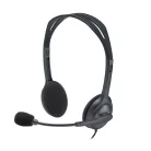 Logitech 981-000593, Vezetékes, Iroda/telefonos ügyfélközpont, 20 - 20000 Hz, 74 g, Headset, Fekete