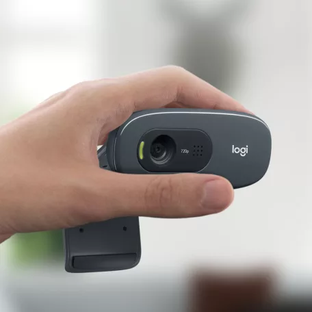 Logitech 960-001063, 3 MP, 1280 x 720 pixelek, 30 fps, 720p, 55°, USB