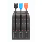 Logitech G 945-000015, Flight Sim, PC, Analóg/digitális, Vezetékes, USB, Fekete