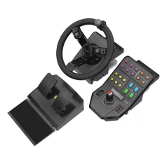   Logitech G G Heavy Equipment Bundle, Kormánykerék + pedálok, PC, Analóg/digitális, 900°, Vezetékes, USB