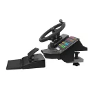 Logitech G 945-000062, Kormánykerék + pedálok, PC, Analóg/digitális, 900°, Vezetékes, USB