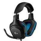 Logitech G 981-000770, Vezetékes, Játék, 20 - 20000 Hz, 280 g, Headset, Fekete, Kék