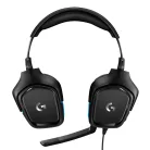 Logitech G 981-000770, Vezetékes, Játék, 20 - 20000 Hz, 280 g, Headset, Fekete, Kék