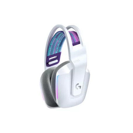 Logitech G 981-000883, Vezeték nélküli, Játék, 20 - 20000 Hz, 278 g, Headset, Fehér