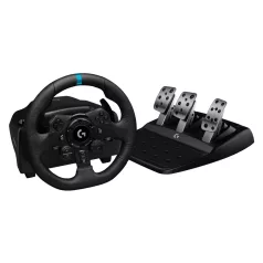   Logitech G G923, Kormánykerék + pedálok, PC, PlayStation 4, PlayStation 5, D-pad, Analóg/digitális, 900°, Vezetékes