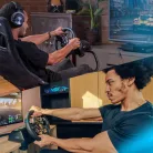 Logitech G G923, Kormánykerék + pedálok, PC, Xbox One, Xbox Series S, Xbox Series X, D-pad, Analóg/digitális, 900°, Vezetékes