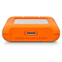   LaCie Rugged Mini, 2 TB, 3.2 Gen 1 (3.1 Gen 1), 5400 RPM, Narancssárga, Ezüst