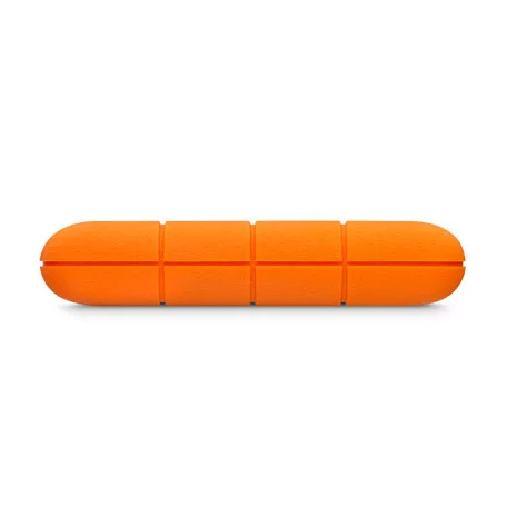 LaCie Rugged Mini, 2 TB, 3.2 Gen 1 (3.1 Gen 1), 5400 RPM, Narancssárga, Ezüst