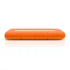 LaCie Rugged Mini, 2 TB, 3.2 Gen 1 (3.1 Gen 1), 5400 RPM, Narancssárga, Ezüst
