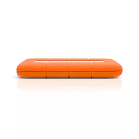LaCie Rugged Mini, 2 TB, 3.2 Gen 1 (3.1 Gen 1), 5400 RPM, Narancssárga, Ezüst