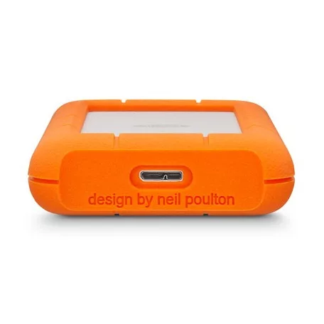 LaCie Rugged Mini, 4 TB, 3.2 Gen 1 (3.1 Gen 1), 5400 RPM, Narancssárga
