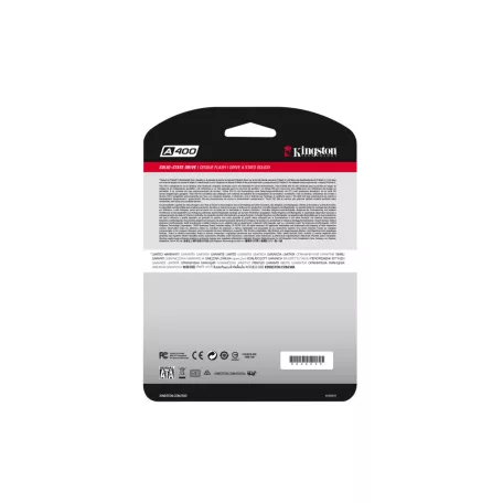 Kingston Technology A400, 240 GB, 2.5", 500 MB/s, 6 Gbit/s
