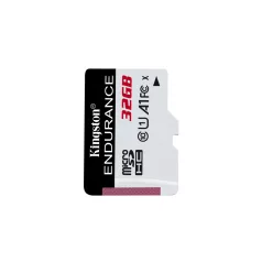   Kingston Technology High Endurance, 32 GB, MicroSD, Class 10, UHS-I, 95 MB/s, 30 MB/s