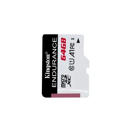 Kingston Technology High Endurance, 64 GB, MicroSD, Class 10, UHS-I, 95 MB/s, 30 MB/s
