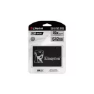 Kingston Technology KC600, 512 GB, 2.5", 550 MB/s, 6 Gbit/s
