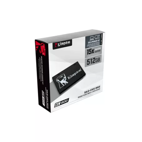 Kingston Technology KC600, 512 GB, 2.5", 550 MB/s, 6 Gbit/s