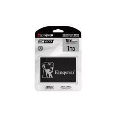   Kingston Technology KC600, 1 TB, 2.5", 550 MB/s, 6 Gbit/s