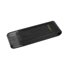 Kingston Technology DataTraveler 70, 128 GB, USB C-típus, 3.2 Gen 1 (3.1 Gen 1), Kupakos, 7 g, Fekete
