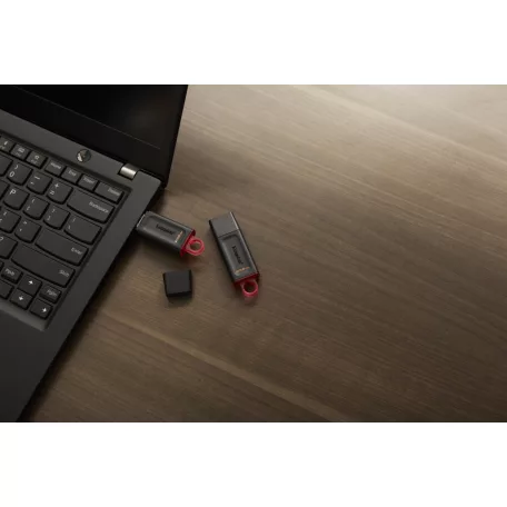 Kingston Technology DataTraveler Exodia, 256 GB, USB A típus, 3.2 Gen 1 (3.1 Gen 1), Kupakos, 11 g, Fekete, Rózsaszín