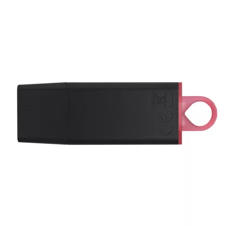 Kingston Technology DataTraveler Exodia, 256 GB, USB A típus, 3.2 Gen 1 (3.1 Gen 1), Kupakos, 11 g, Fekete, Rózsaszín