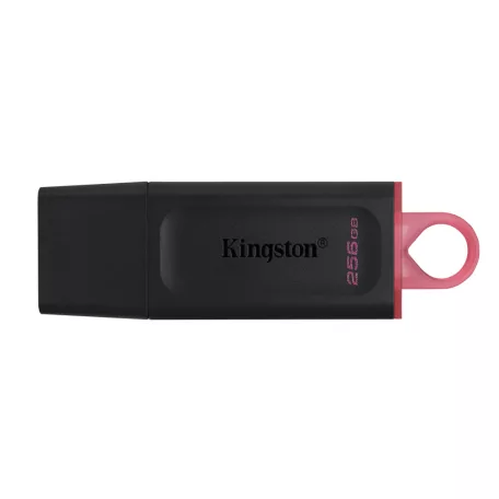 Kingston Technology DataTraveler Exodia, 256 GB, USB A típus, 3.2 Gen 1 (3.1 Gen 1), Kupakos, 11 g, Fekete, Rózsaszín