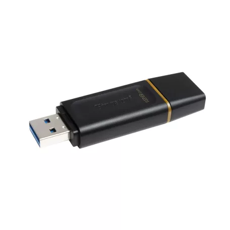 Kingston Technology DataTraveler Exodia, 128 GB, USB A típus, 3.2 Gen 1 (3.1 Gen 1), Kupakos, 11 g, Fekete, Sárga