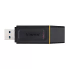 Kingston Technology DataTraveler Exodia, 128 GB, USB A típus, 3.2 Gen 1 (3.1 Gen 1), Kupakos, 11 g, Fekete, Sárga