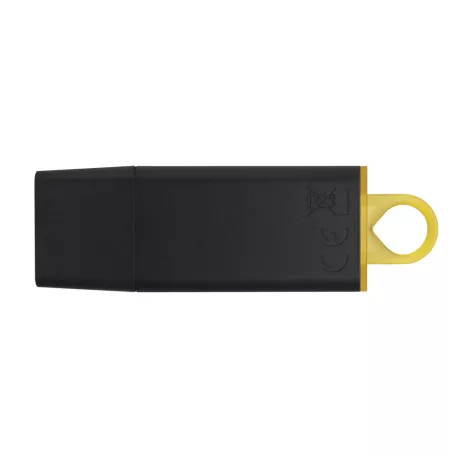 Kingston Technology DataTraveler Exodia, 128 GB, USB A típus, 3.2 Gen 1 (3.1 Gen 1), Kupakos, 11 g, Fekete, Sárga