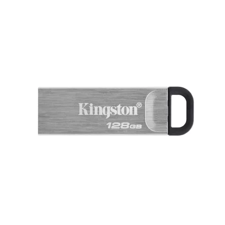 Kingston Technology DataTraveler Kyson, 128 GB, USB A típus, 3.2 Gen 1 (3.1 Gen 1), 200 MB/s, Kupak nélküli, Ezüst