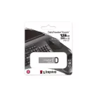 Kingston Technology DataTraveler Kyson, 128 GB, USB A típus, 3.2 Gen 1 (3.1 Gen 1), 200 MB/s, Kupak nélküli, Ezüst