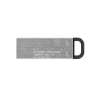 Kingston Technology DataTraveler Kyson, 128 GB, USB A típus, 3.2 Gen 1 (3.1 Gen 1), 200 MB/s, Kupak nélküli, Ezüst