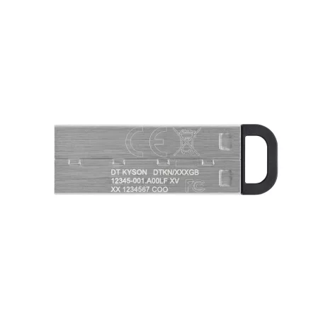 Kingston Technology DataTraveler Kyson, 128 GB, USB A típus, 3.2 Gen 1 (3.1 Gen 1), 200 MB/s, Kupak nélküli, Ezüst