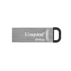 Kingston Technology DataTraveler Kyson, 64 GB, USB A típus, 3.2 Gen 1 (3.1 Gen 1), 200 MB/s, Kupak nélküli, Ezüst