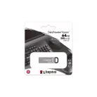 Kingston Technology DataTraveler Kyson, 64 GB, USB A típus, 3.2 Gen 1 (3.1 Gen 1), 200 MB/s, Kupak nélküli, Ezüst
