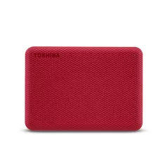   Toshiba Canvio Advance, 1 TB, 2.5", 2.0/3.2 Gen 1 (3.1 Gen 1), Vörös