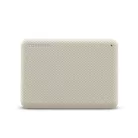 Toshiba Canvio Advance, 4 TB, 2.5", 2.0/3.2 Gen 1 (3.1 Gen 1), Fehér