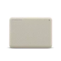   Toshiba Canvio Advance, 4 TB, 2.5", 2.0/3.2 Gen 1 (3.1 Gen 1), Fehér