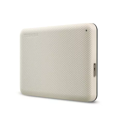 Toshiba Canvio Advance, 4 TB, 2.5", 2.0/3.2 Gen 1 (3.1 Gen 1), Fehér
