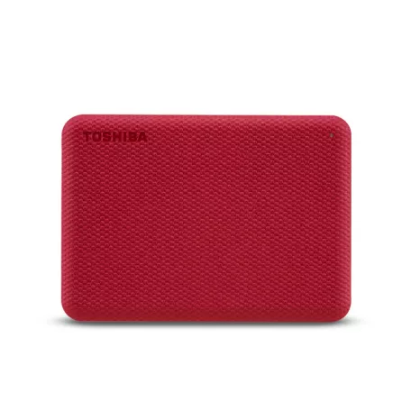 Toshiba Canvio Advance, 4 TB, 2.5", 2.0/3.2 Gen 1 (3.1 Gen 1), Vörös
