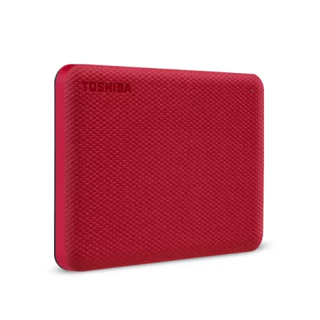 Toshiba Canvio Advance, 4 TB, 2.5", 2.0/3.2 Gen 1 (3.1 Gen 1), Vörös