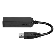   D-Link DUB-1312, Belső, Vezetékes, USB, Ethernet, 1000 Mbit/s, Fekete