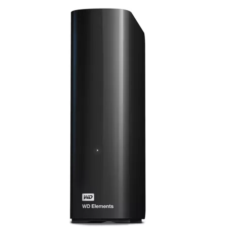 Western Digital Elements WDBWLG0160HBK-EESN, 16 TB, 2.0/3.2 Gen 1 (3.1 Gen 1), Fekete