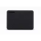 Toshiba Canvio Advance, 4 TB, 2.5", 2.0/3.2 Gen 1 (3.1 Gen 1), Fekete