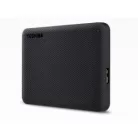 Toshiba Canvio Advance, 4 TB, 2.5", 2.0/3.2 Gen 1 (3.1 Gen 1), Fekete